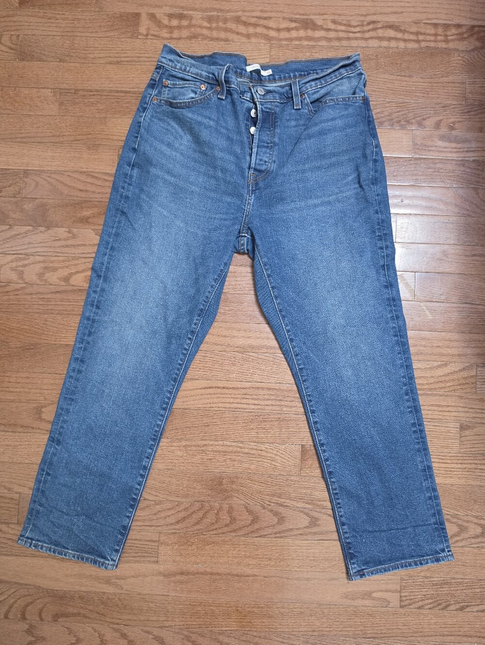 Levi's Wedgie Straight High Rise Jeans